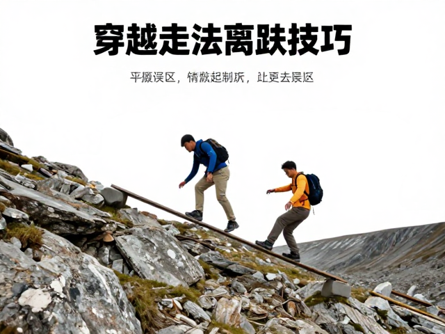 高山穿越离地走法，起伏山路平衡技巧详解