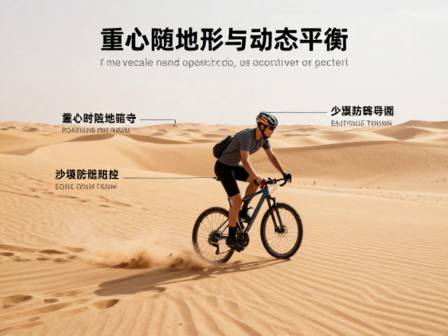 沙地防陷骑行，重心随地形动态调整，应对沙漠气候特征指南