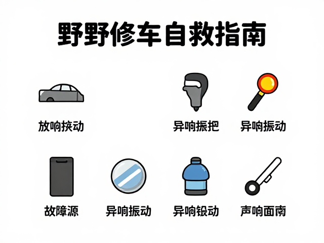 野外修车自救指南,防护装备与异响振动识别技巧