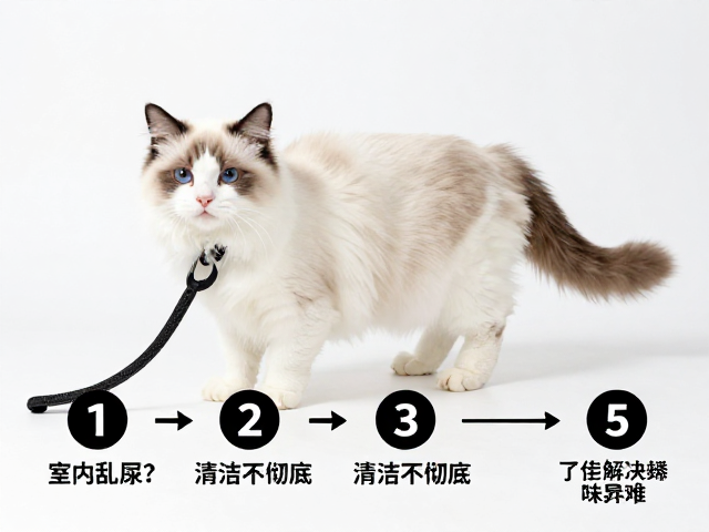 猫咪室内乱尿？牵引绳清洁不彻底？3步解决宠物异味难题