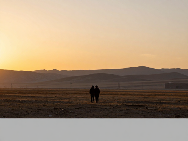 暖色夕阳下的高原全景纪实，坚守与陪伴的动人瞬间