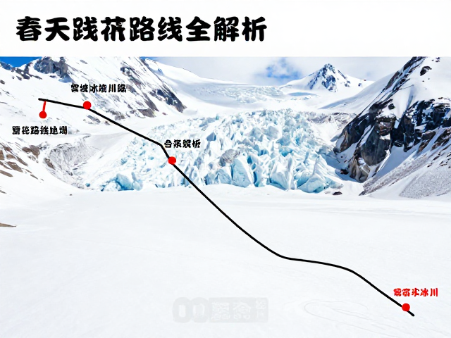 高海拔冰川与雪坡的安全边界