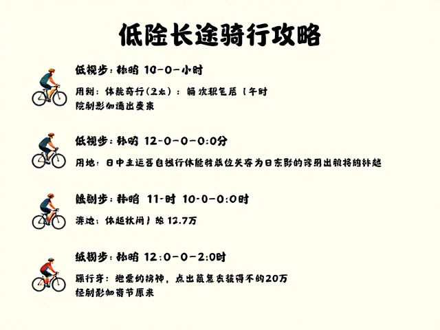 低强度长途骑行攻略，单日驾4小时怀旧之旅