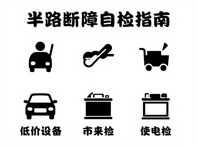 半路故障自检,电瓶接线柱处理与废弃物带走指南