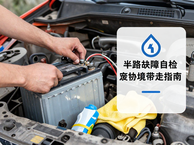 半路故障自检,电瓶接线柱处理与废弃物带走指南