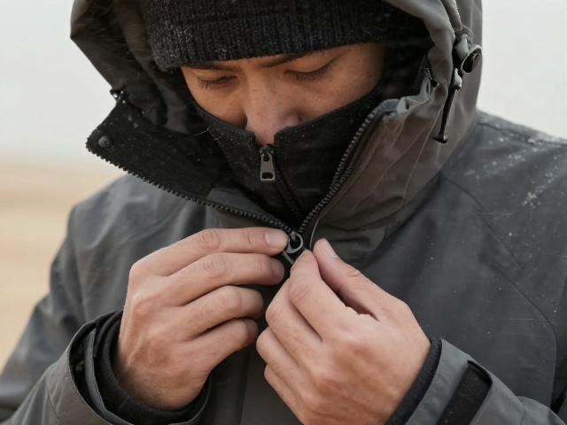 强风沙尘天风雪御寒装备怎么选？检查拉链顺滑度是关键