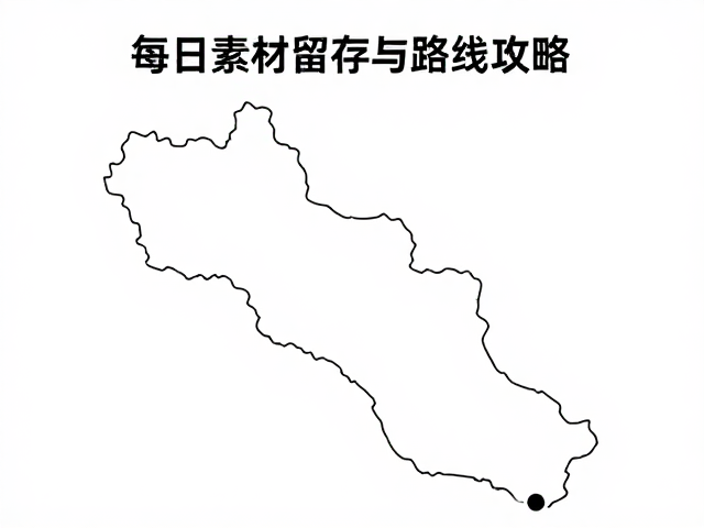 单反微单拍摄指南，每日素材留存与路线攻略参考