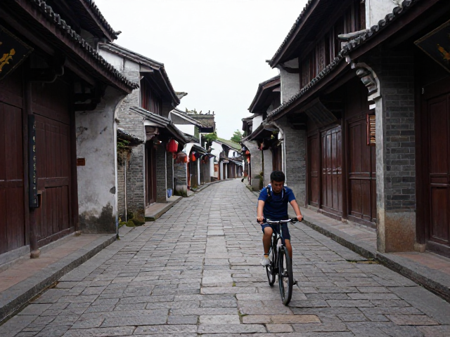 古镇老街骑行，穿越民俗古道，探秘千年历史遗迹
