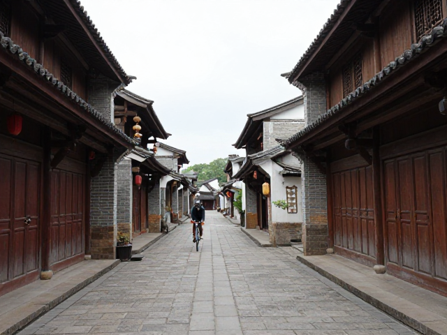 古镇老街骑行，穿越民俗古道，探秘千年历史遗迹