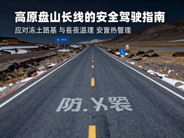 高原盘山长线攻略，应对冻土路基与昼夜温差的安全驾驶指南