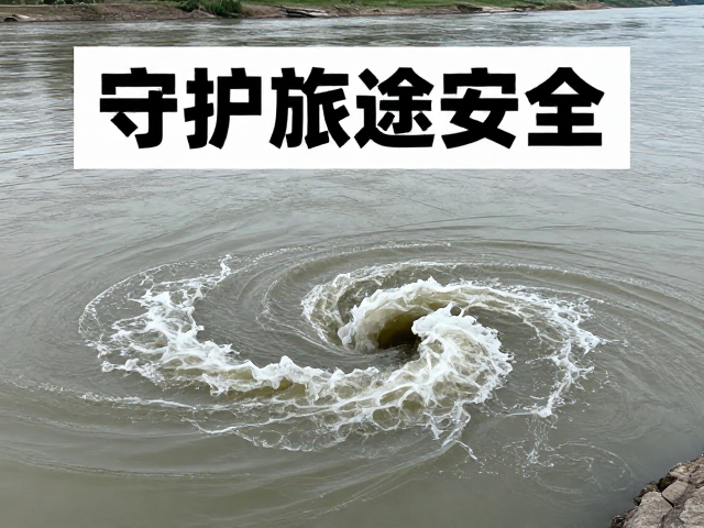 江河沿岸探路,警惕暗流与漩涡,守护旅途安全