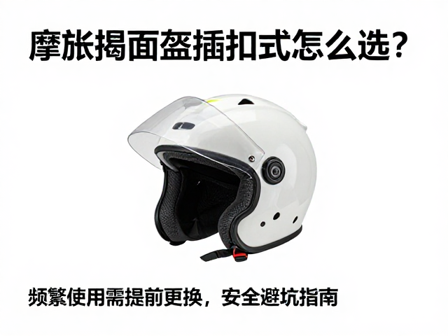 摩旅揭面盔插扣式怎么选?频繁使用需提前更换,安全避坑指南