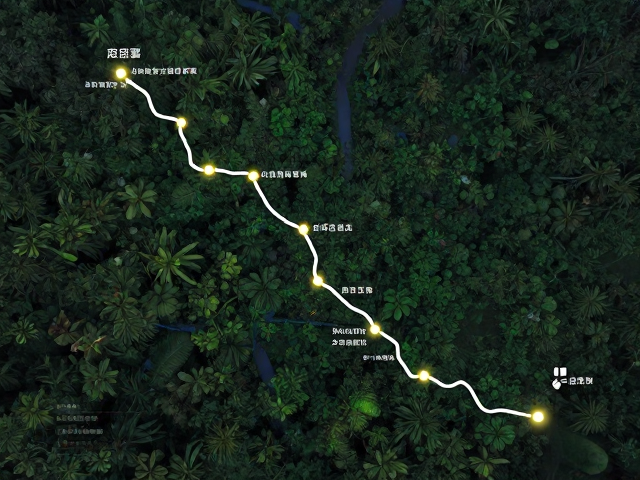 华南雨林环线自驾攻略，高亮射灯夜游，雨林食宿营地推荐