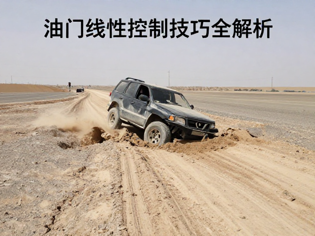 戈壁松软路面陷车怎么破？油门线性控制技巧全解析