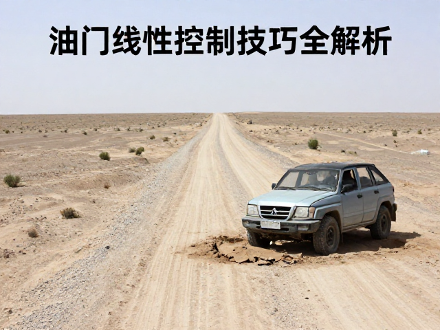 戈壁松软路面陷车怎么破？油门线性控制技巧全解析