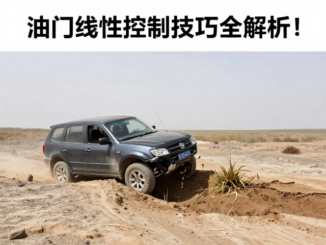戈壁松软路面陷车怎么破？油门线性控制技巧全解析