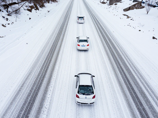 积雪路面防滑技巧，预判性动力输出，保持冷静不猛打方向