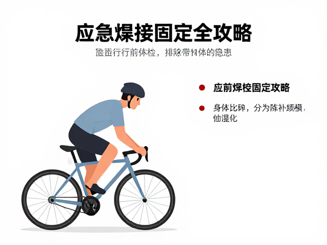 单车独自环游，行前体检体能，应急焊接固定全攻略