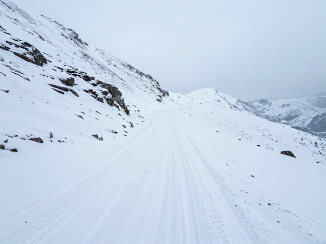 冬季极寒下雪域攀升路线冻土路基风险与应对指南