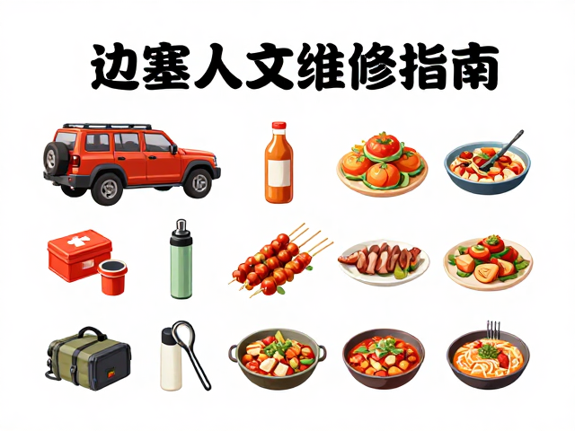 边塞人文之旅，必备急救维修工具与特色美食品鉴指南