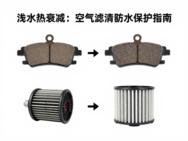浅水过河技巧，刹车片热衰减与空气滤清器防水保护指南