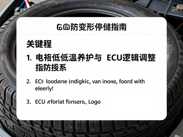 电瓶低温养护与ECU逻辑调整，轮胎防变形存储指南