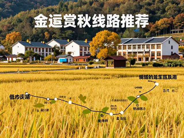 金秋赏秋线路推荐，邂逅秋收田园风光，沿途城镇快捷酒店攻略