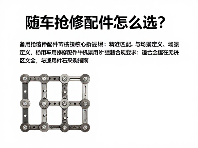 随车抢修配件怎么选？备用链条节与通用件采购指南