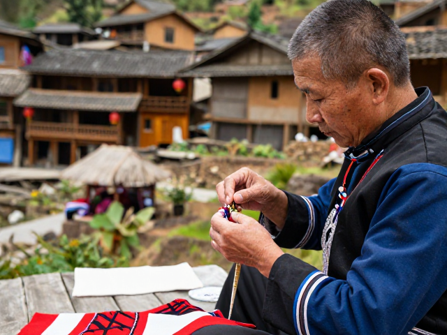 探秘少数民族村落，在边塞人文旅途中，亲手制作非遗手工艺品