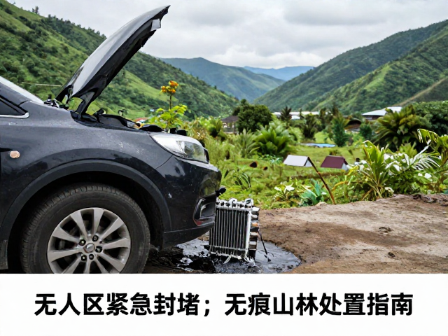 无人区车抛锚？散热器漏水紧急封堵与无痕山林环保处置指南