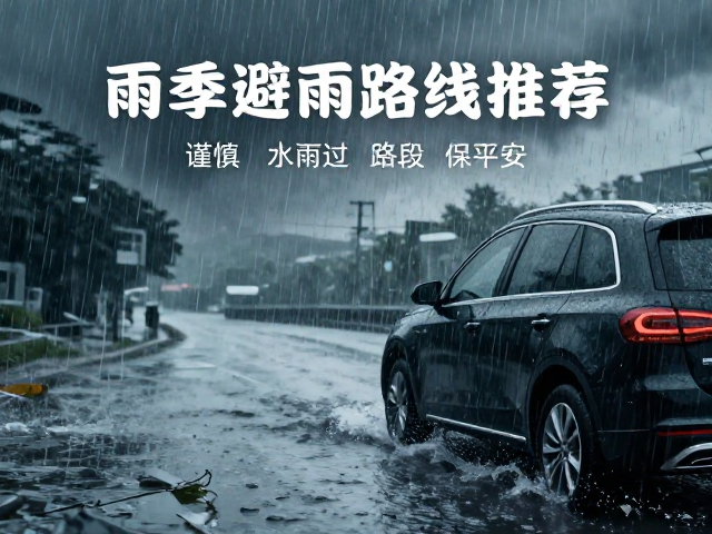 午后雷阵雨频发！雨季避雨路线推荐，谨慎通过积水路段保平安