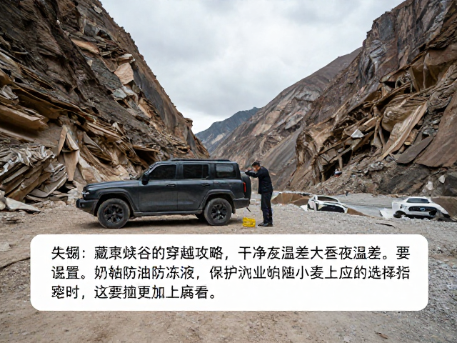藏东峡谷穿越攻略，机油防冻液更换与昼夜温差大应对指南