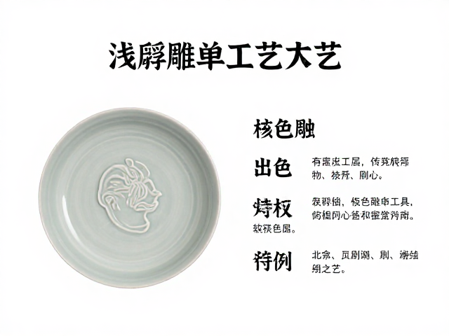陶瓷浅浮雕单色釉工艺解析,术语科普与鉴赏指南