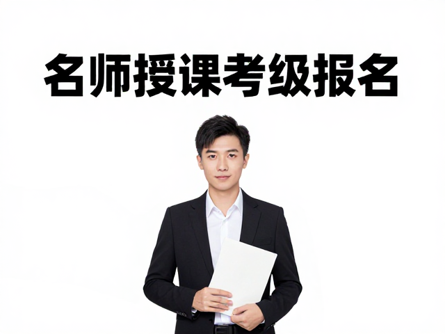 名师授课考级报名信息呈现