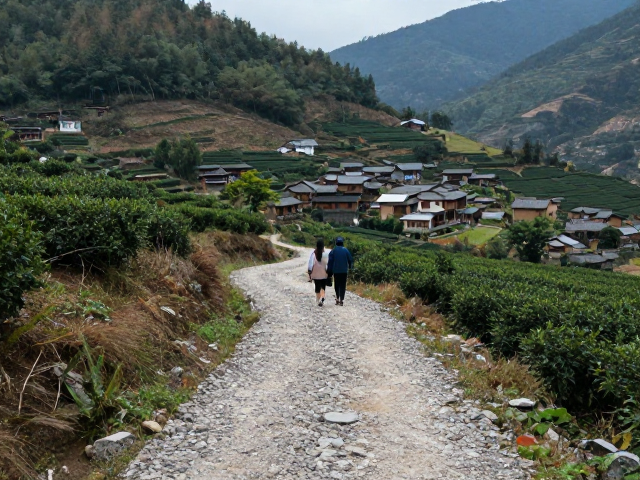 穿越茶马古道的碎石小径:徒步路线与自然景观