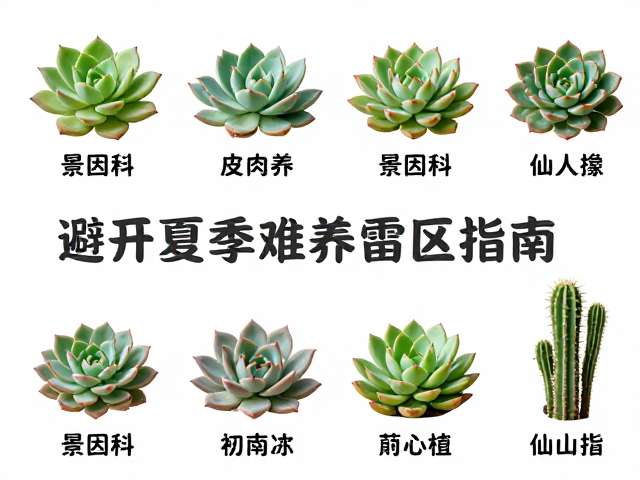 高适应性入门品种推荐：景天科与仙人掌科