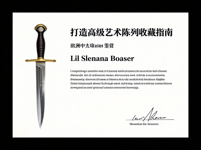 欧洲中世纪刀具鉴赏,证书随附,打造顶级艺术陈列收藏指南