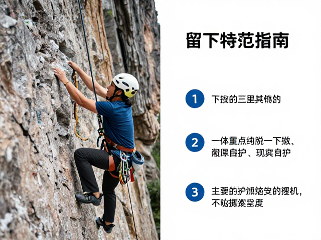攀岩前准备与全程保护操作规范，安全登顶指南