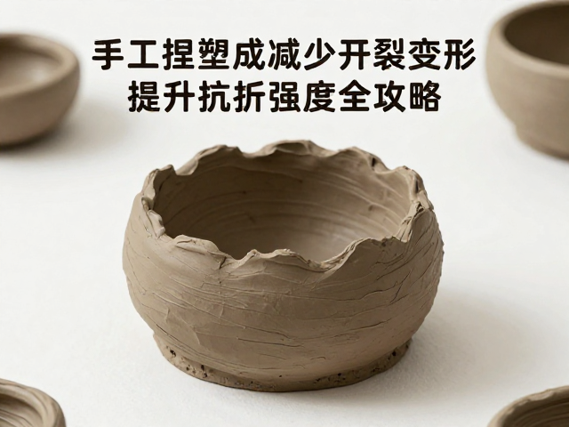 手工捏塑成型泥料如何减少开裂变形？提升抗折强度全攻略