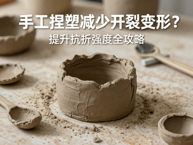 手工捏塑成型泥料如何减少开裂变形？提升抗折强度全攻略