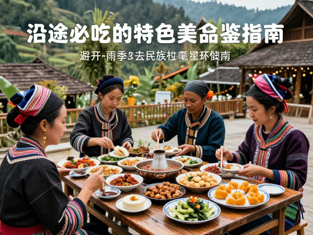 避开雨季去民族村寨环线！沿途必吃的特色美食品鉴指南