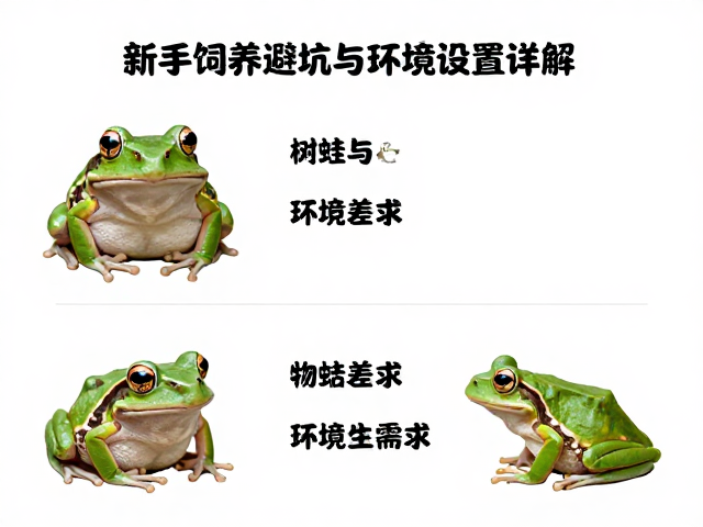 角蛙与树蛙温湿度控制指南，新手饲养避坑与环境设置详解