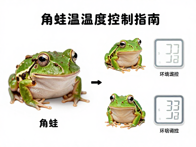 角蛙饲养环境的温湿度精准调控