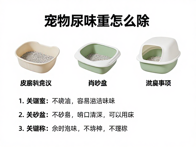 宠物尿味重怎么除？猫砂盆管理，除臭技巧，还居家清新