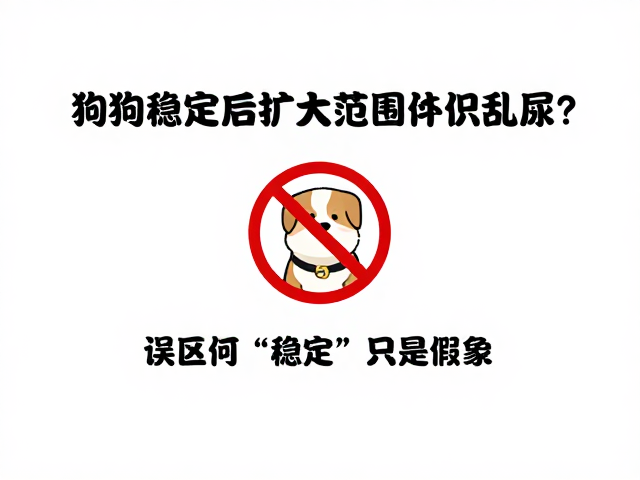 狗狗稳定后扩大范围仍乱尿？解决外出不排泄的训练法