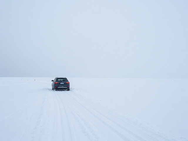 寒区雪地控车技巧，视线放远观路况，线性柔和给油稳驾