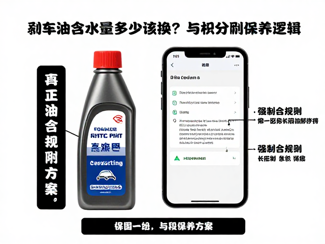 刹车油含水量多少该换?结合里程与保养日记,制定长线分段保养方案