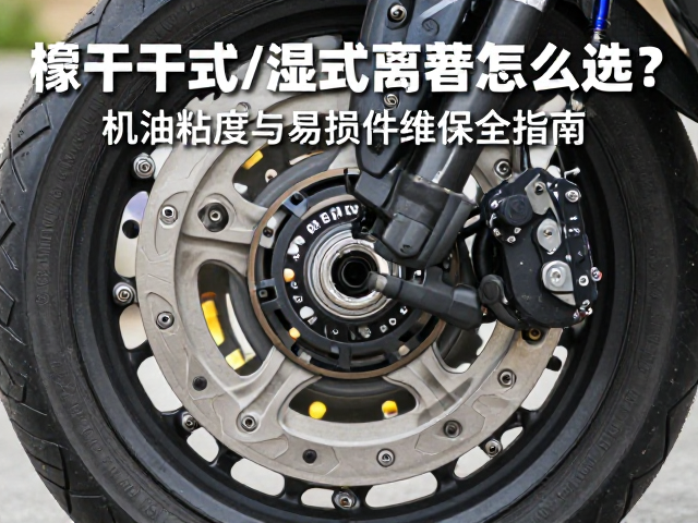 摩托车干式/湿式离合怎么选？机油粘度与易损件维保全指南
