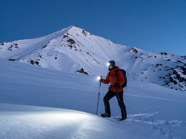 冬季雪山徒步,经典路线头灯选购指南与夜爬安全攻略