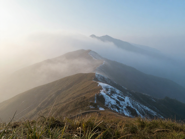晨雾缭绕高山草甸，雪域风景拍摄攻略与绝美机位分享